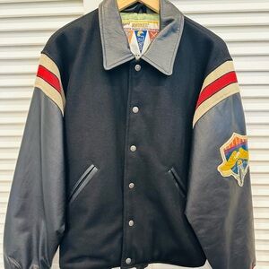 Vintage Avirex Wool and Leather “Alaskan Tour Arctic Classic” Bomber Jacket